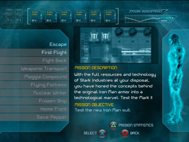 Iron Man screenshot 5 for PSP